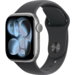 APPLE WATCH SERIES 11 GPS 46MM SPACE GREY ALUMINIUM CASE WITH BLACK SPORT BAND M/L MEV44WF/A