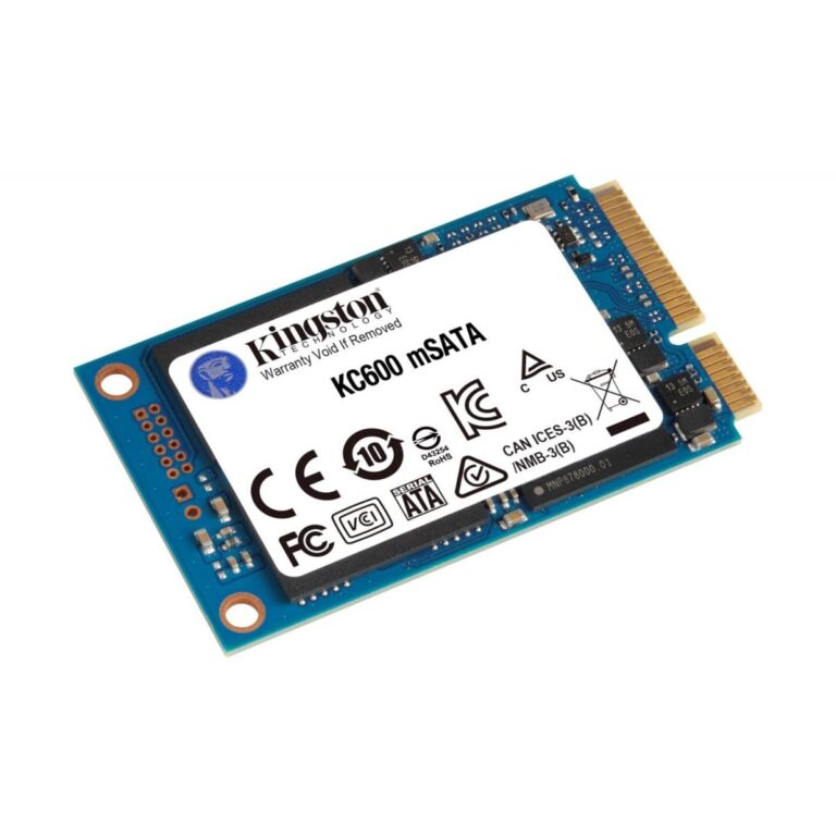 Kingston KC600 1TB mSATA SSD