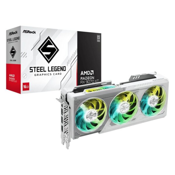 ASRock Steel Legend RX 9070 XT 16GB