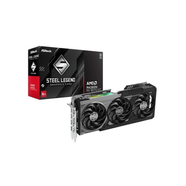 ASRock Radeon RX 9070 XT Steel Legend Dark 16GB