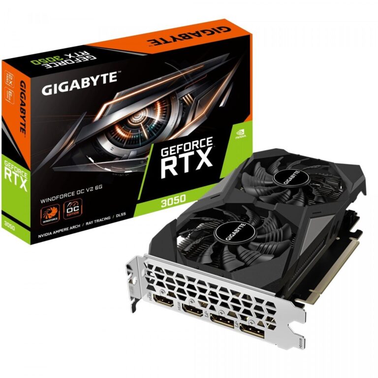 Gigabyte GeForce RTX 3050 Windforce OC V2 6GB