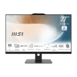 MSI Modern AM272P 1M-1098EU All-in-One PC/workstation Intel Core 5 120U 68.6 cm (27 ) 1920 x 1080 pixels 8 GB DDR5-SDRAM 500 GB SSD Windows 11 Pro Wi-Fi 6E (802.11ax) Black