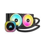 Corsair H100I Processor Liquid cooling kit 12 cm Black