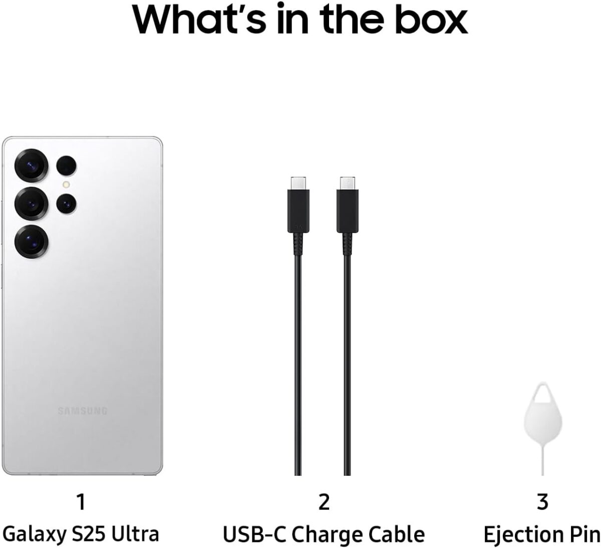 Samsung Galaxy S25 Ultra 256GB Blue Silver - Image 3