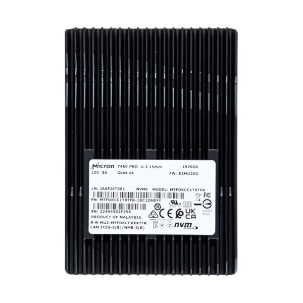 Micron 7450 PRO 1.92TB SSD