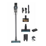 Samsung VS20C852CTN 2-in-1 stick vacuum Battery Dry Bagless 580 W Black  Chrome  Green  Wood