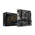 GIGABYTE B760M DS3H AX DDR4 Motherboard - Supports Intel Core 14th Gen CPUs  6+2+1 Phases Digital VRM  up to 5333MHz DDR4 (OC)  2xPCIe 4.0 M.2  Wi-Fi 6E  2.5GbE LAN  USB 3.2 Gen2