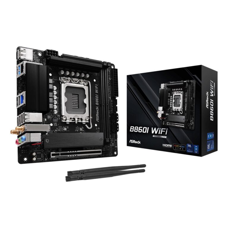 Asrock B860I WiFi Mini ITX Black