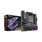 GIGABYTE B650M AORUS ELITE Motherboard - AMD Ryzen 9000 CPUs  12+2+2 Phases VRM  up to 8000MHz DDR5  1xPCIe 5.0 + 1xPCIe 4.0 M.2  2.5GbE LAN  USB 3.2 Gen 2x2