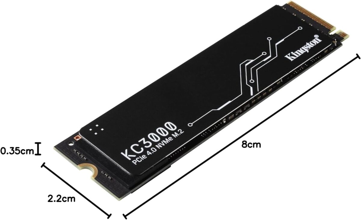 Kingston KC3000 1TB M.2 NVMe PCIe 4.0 - Image 4