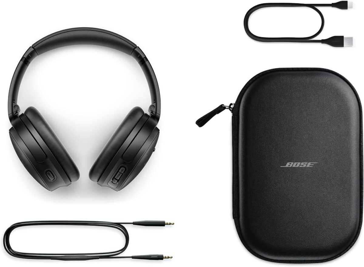 Bose QuietComfort Headphones Black - Image 3