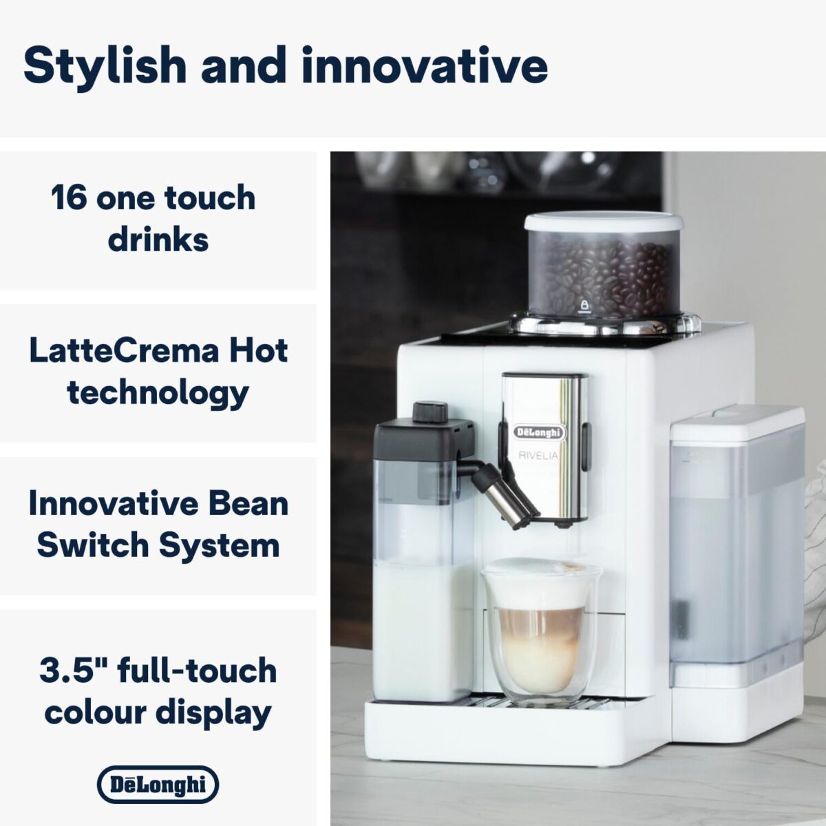 DeLonghi Rivelia EXAM440.55 1.4L Espresso Machine - Image 3