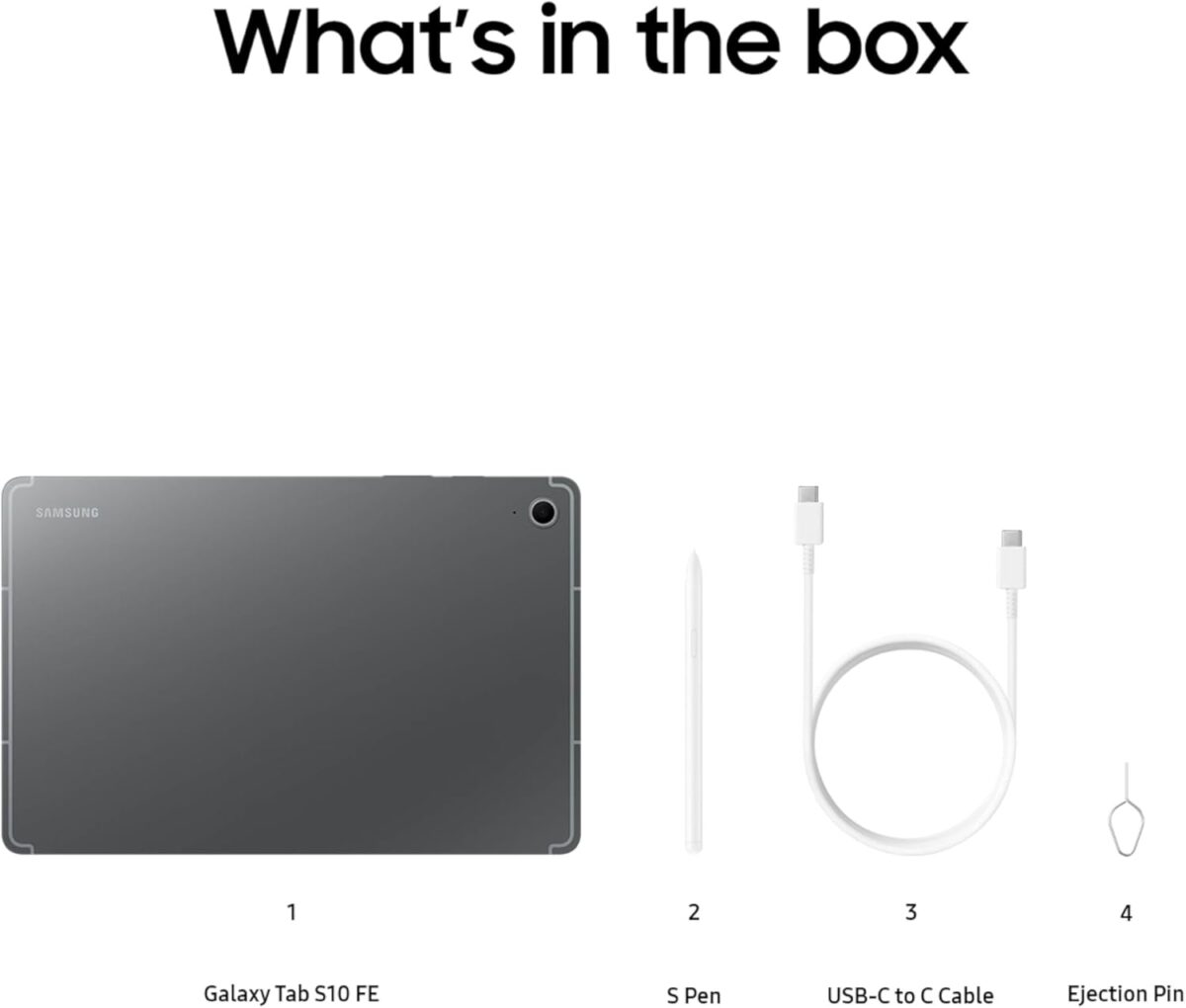 Samsung Galaxy Tab S10 FE 128GB Gray - Image 2