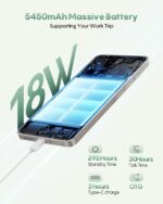 Ulefone Note 18 Ultra 6GB 256GB Moonlight White - Image 3