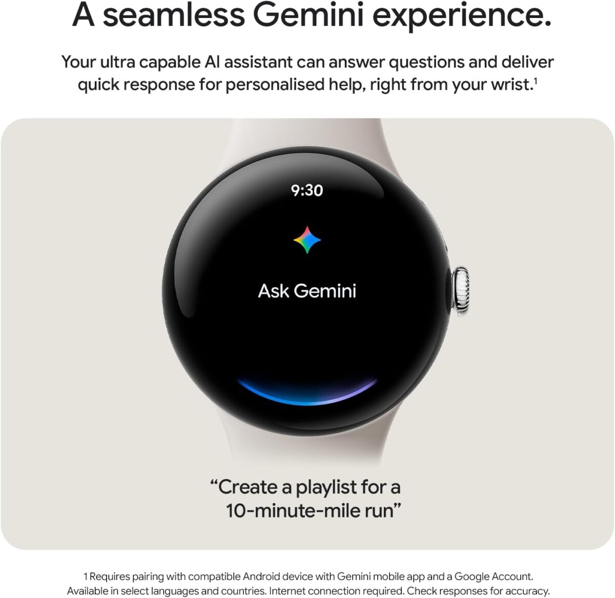 Google Pixel Watch 3 45mm Matte Black - Image 2