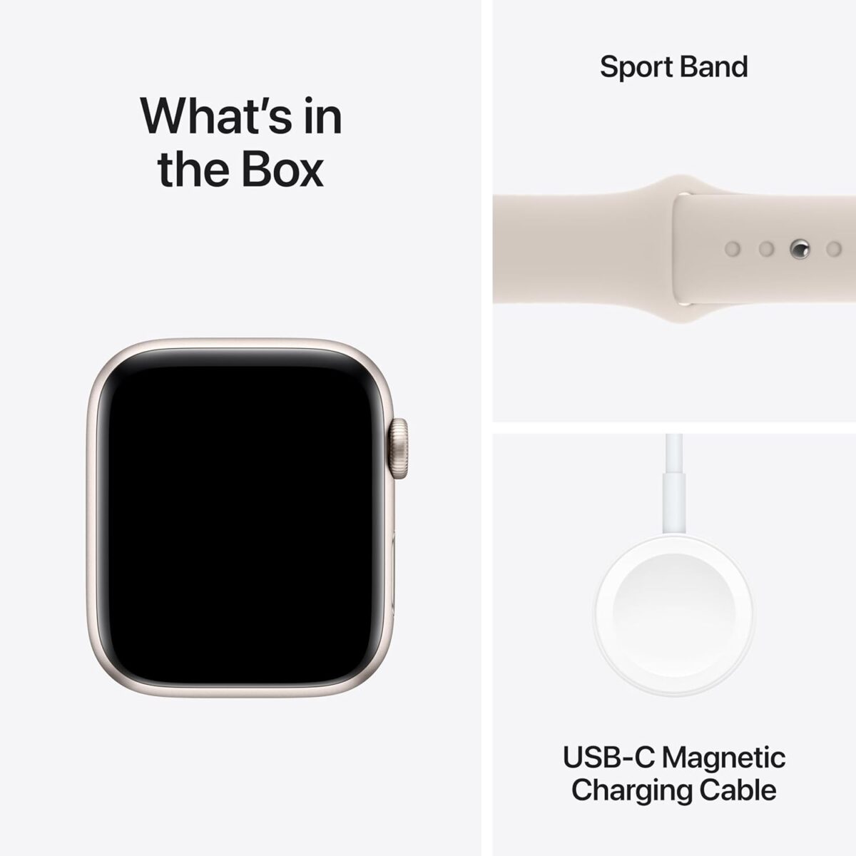 Apple Watch SE 44mm Starlight - Image 2