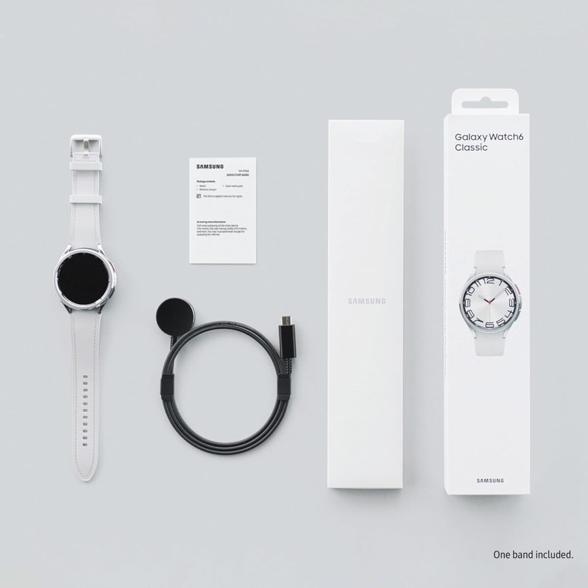 Samsung Galaxy Watch6 Classic 47 mm Silver - Image 4