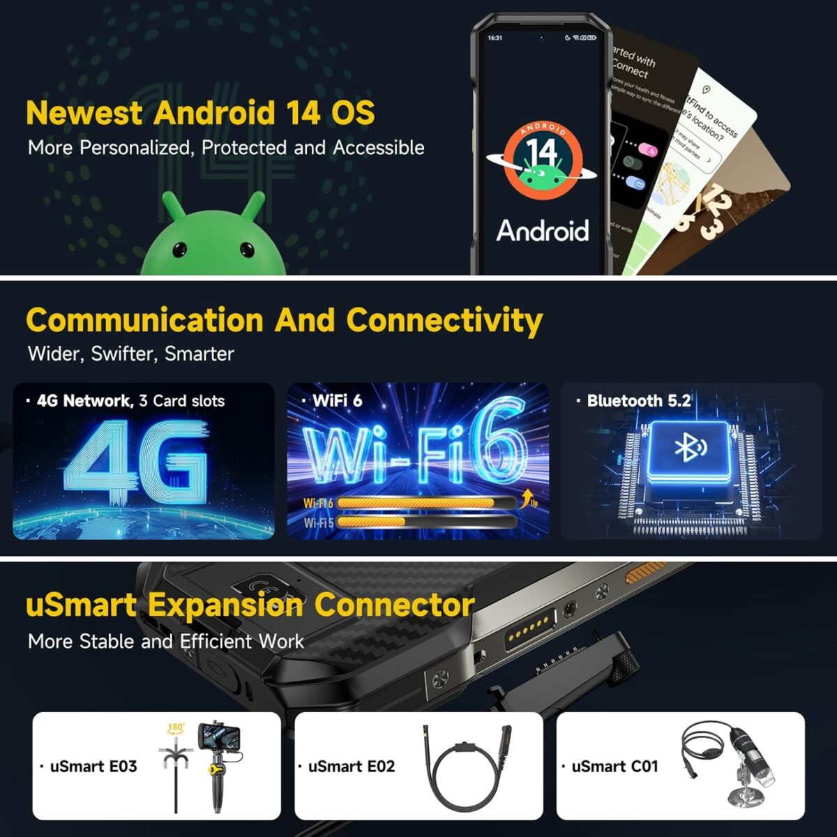 Ulefone Armor 27 12GB 256GB Black - Image 4