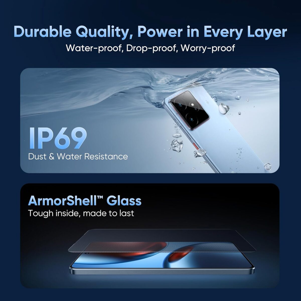 Realme GT 7 12GB 256GB Icesense Blue - Image 4