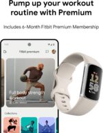 Fitbit Charge 6 Porcelain/Silver - Image 4