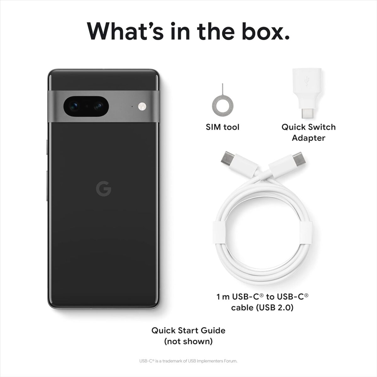 Google Pixel 7 128GB Obsidian - Image 2