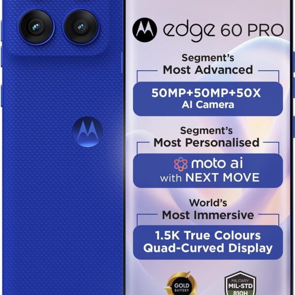 Motorola Edge 60 Pro 12GB/512GB Dazzling Blue