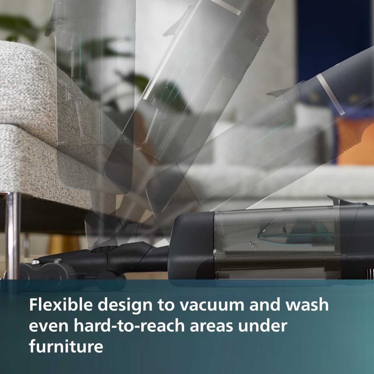 Philips XW7110 Stick Vacuum Champagne Grey - Image 5