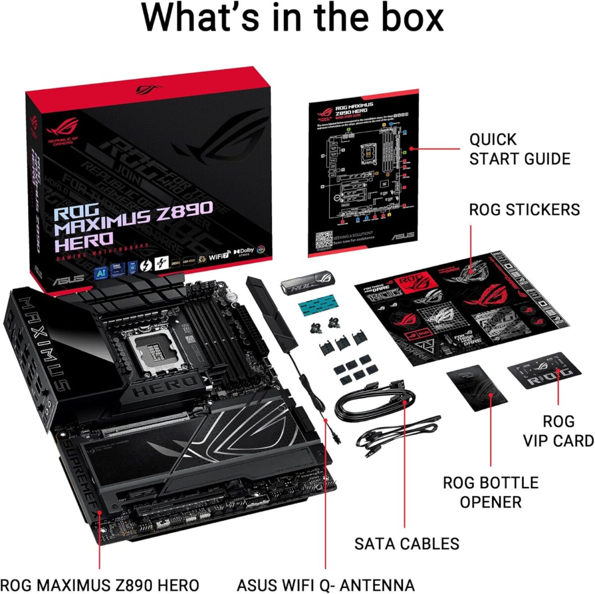ASUS ROG MAXIMUS Z890 HERO ATX Motherboard - Image 6