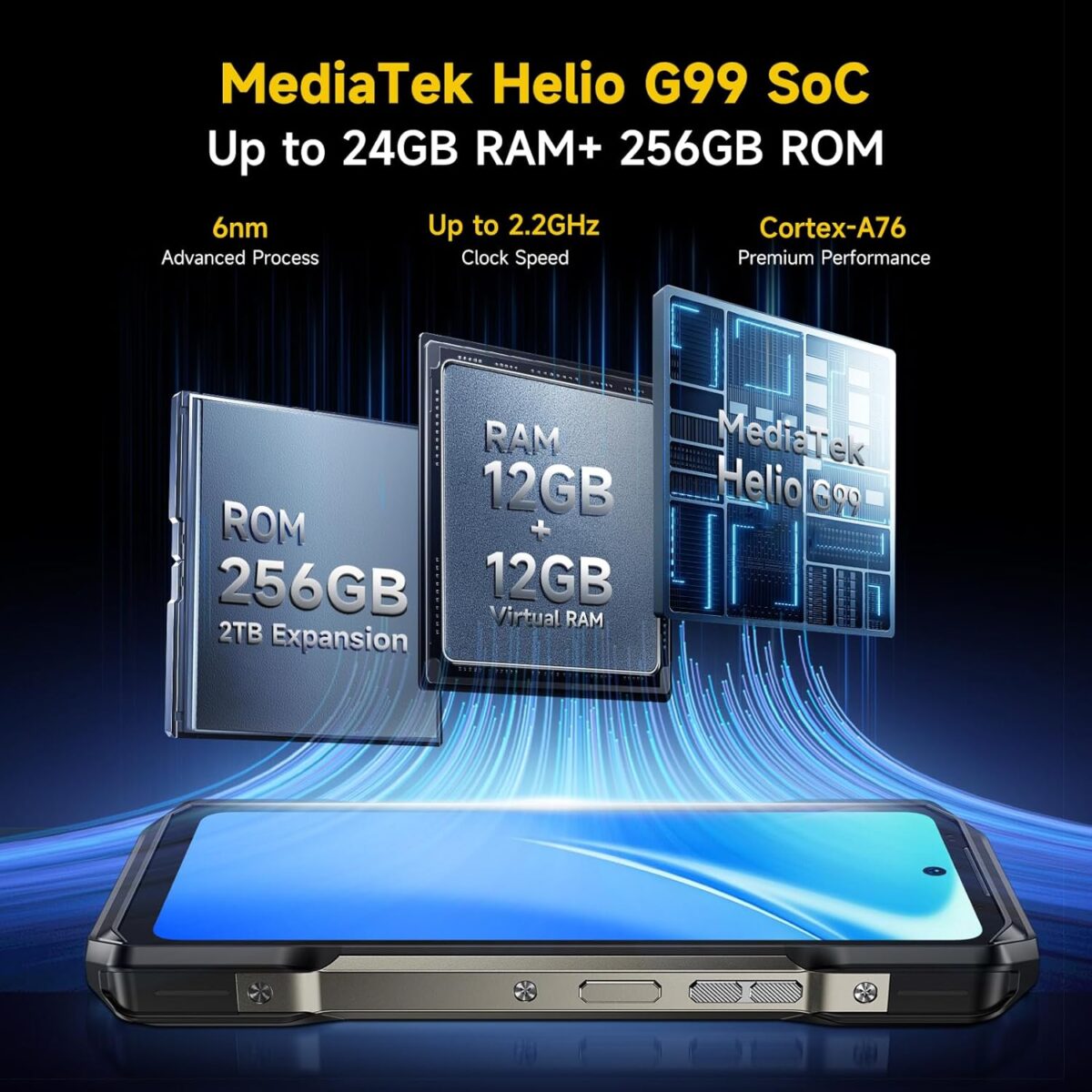 Ulefone Armor 27 12GB 256GB Black - Image 3