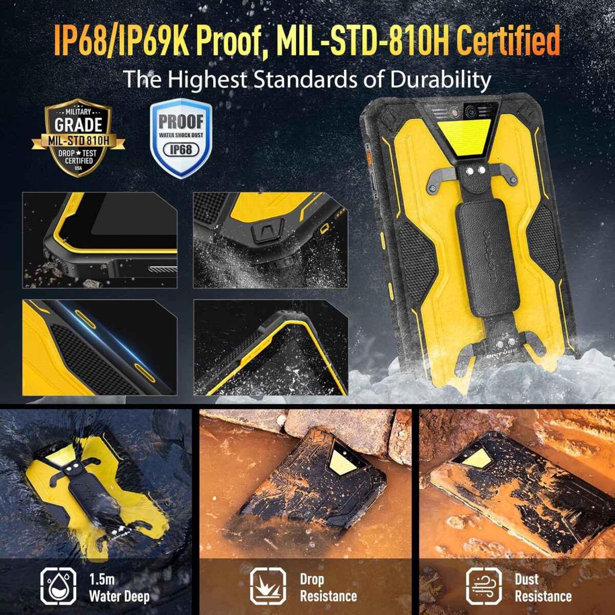 Ulefone Armor Pad 2 8GB/256GB Yellow - Image 2