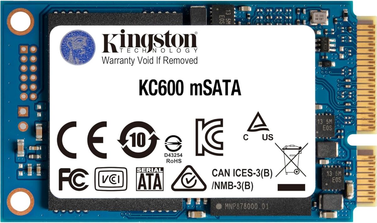 Kingston KC600 1TB mSATA SSD - Image 4