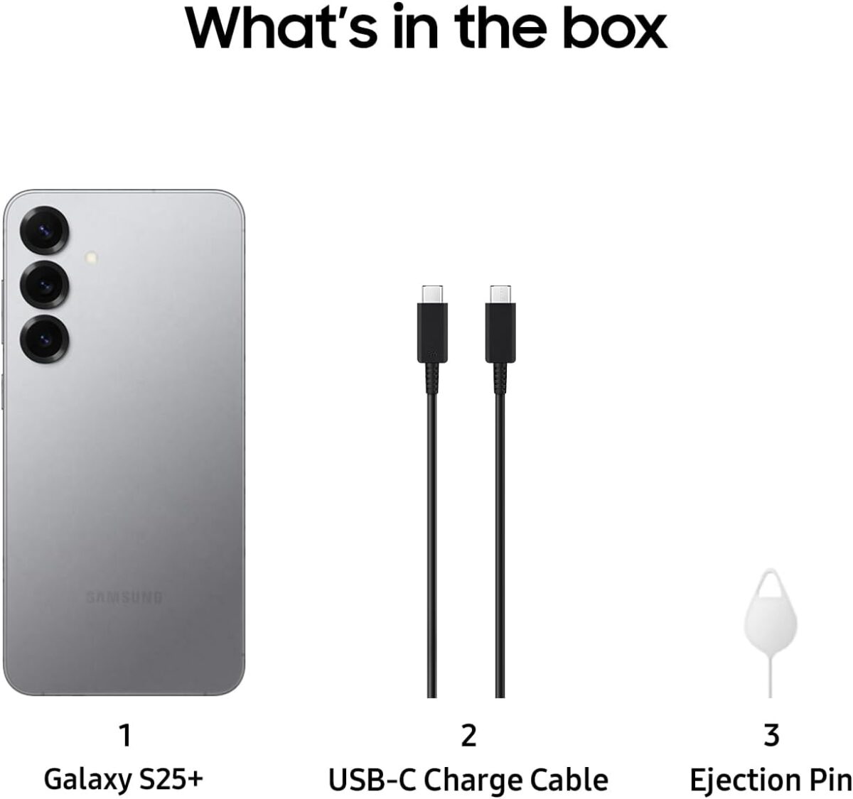 Samsung Galaxy S25+ 512GB Silver - Image 2