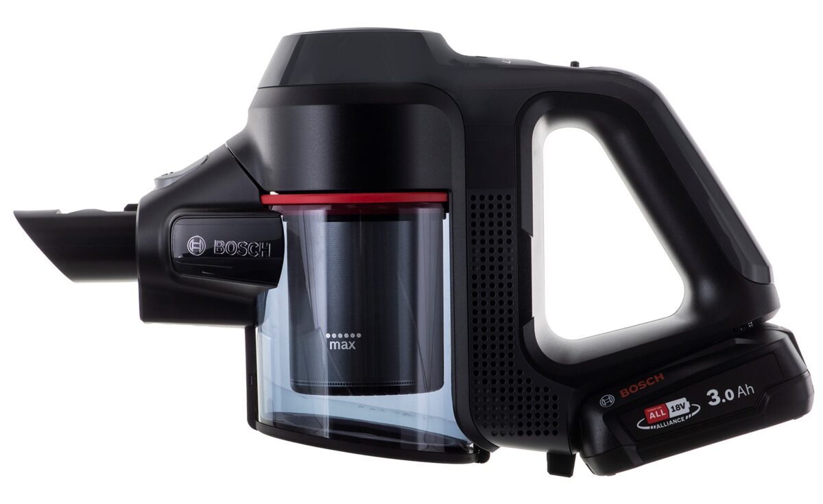 Bosch BBS712A stick vacuum/electric broom Bagless 0.3 L Black Stainless steel - Image 6