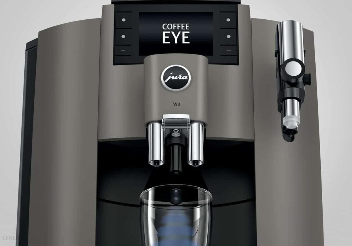 Jura W8 Dark Inox (EA) coffee machine black - Image 2