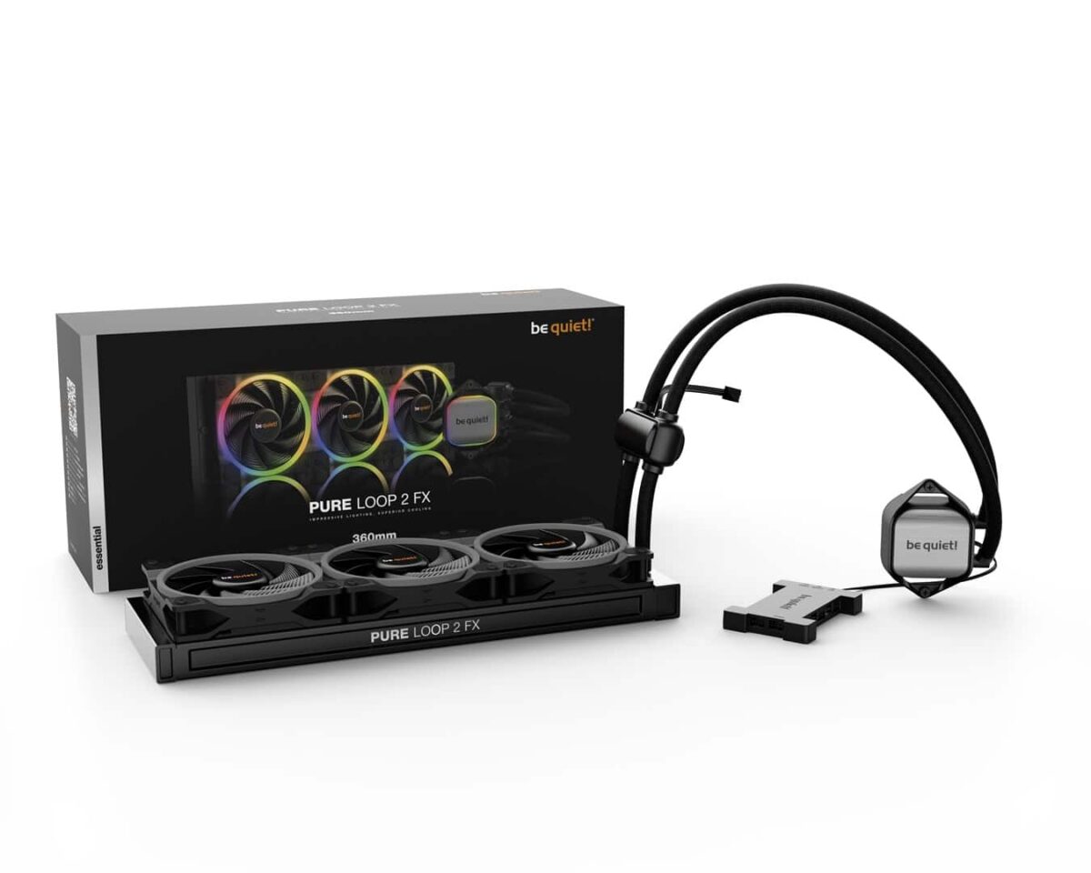 be quiet! Pure Loop 2 FX 360mm Processor All-in-one liquid cooler 12 cm Black 1 pc(s) - Image 4