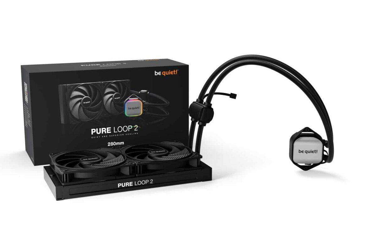 be quiet! Pure Loop 2 | 280mm Processor All-in-one liquid cooler 14 cm Black 1 pc(s) - Image 2