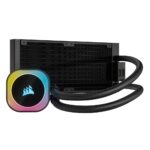 Corsair H100I Processor Liquid cooling kit 12 cm Black - Image 2