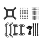 DeepCool LS720S Zero Dark Processor All-in-one liquid cooler 12 cm Black 1 pc(s) - Image 5