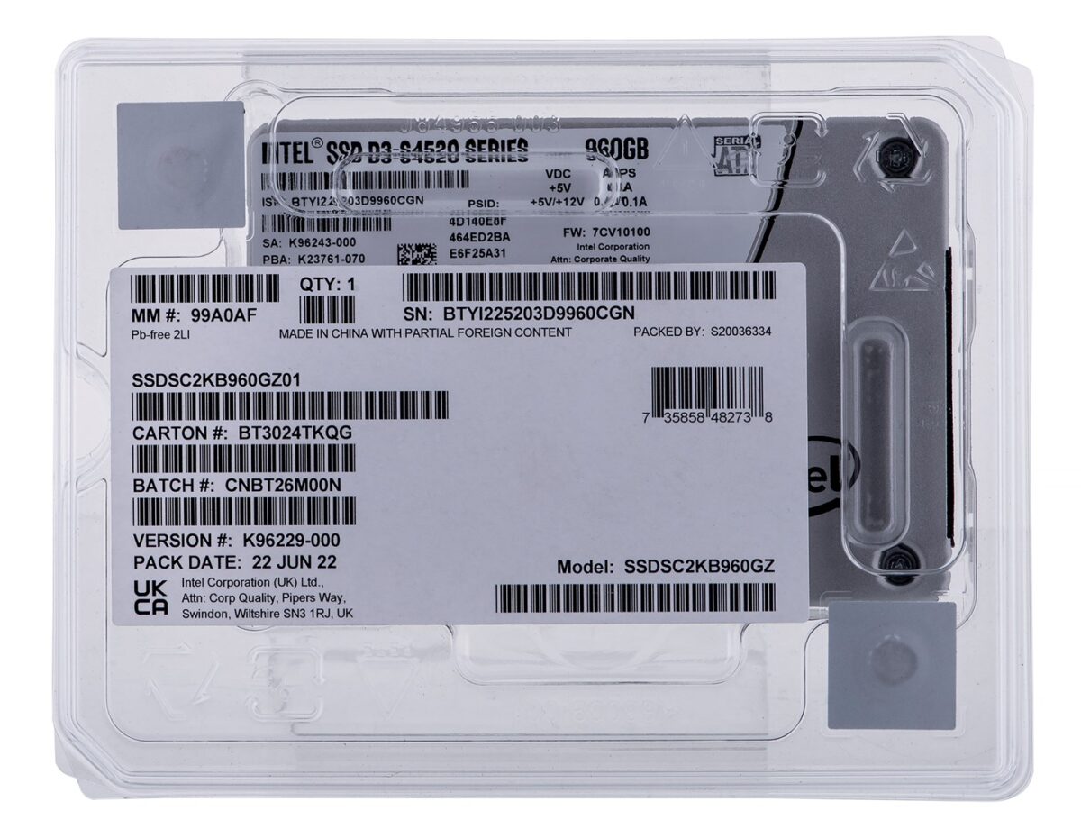 Solidigm S4520 960GB SATA 2.5" SSD - Image 4