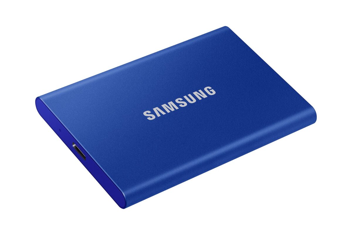 Samsung Portable SSD T7 1 TB USB Type-C 3.2 Gen 2 (3.1 Gen 2) Blue - Image 5