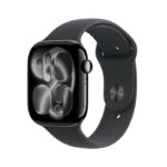 APPLE WATCH SERIES 11 GPS 46MM JET BLACK ALUMINIUM CASE WITH BLACK SPORT BAND M/L MEUX4WF/A