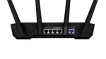 ASUS TUF Gaming AX3000 V2 wireless router Gigabit Ethernet Dual-band (2.4 GHz / 5 GHz) Black  Orange - Image 2