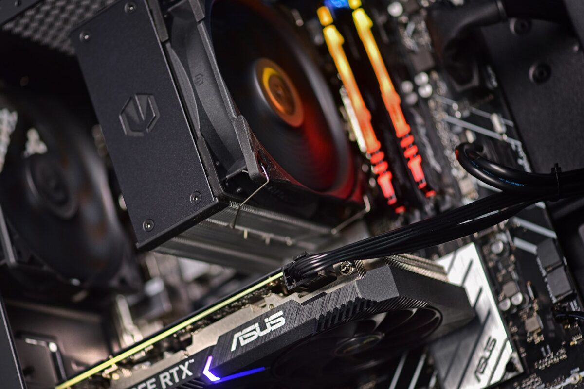 Actina PC Intel Core i5 12400F 1TB SSD 16GB Black - Image 2