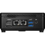 MSI Cubi 5 12M-002EU Intel® Core™ i5 i5-1235U 8 GB DDR4-SDRAM 512 GB SSD Windows 11 Pro Mini PC Black - Image 3