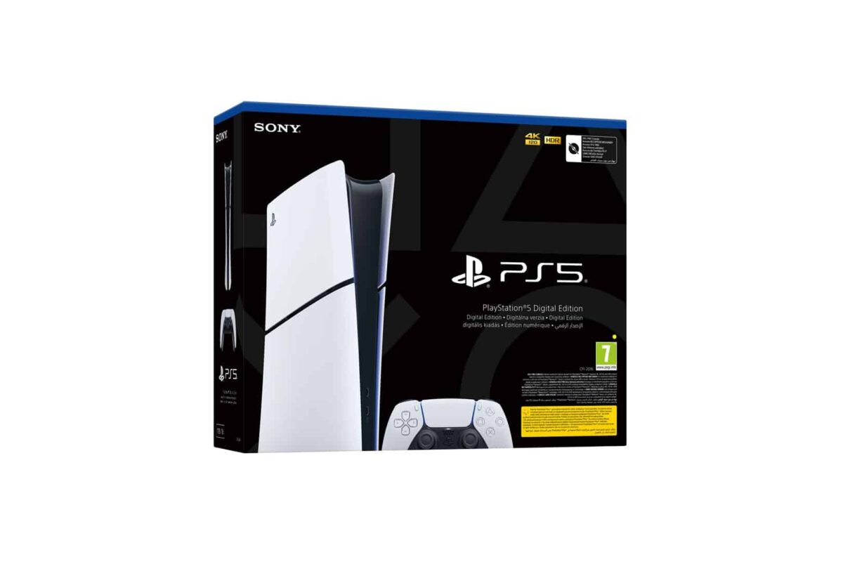 Console Sony PlayStation 5 Digital Slim Edition 1TB SSD Wi-Fi Black  White - Image 4
