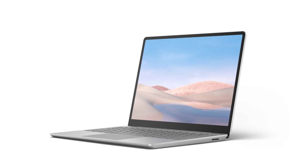 Microsoft Surface Laptop Go Intel® Core™ i5 i5-1035G1 31.6 cm (12.4 ) Touchscreen 8 GB LPDDR4x-SDRAM 256 GB SSD Wi-Fi 6 (802.11ax) Windows 10 Pro Platinum - Image 2