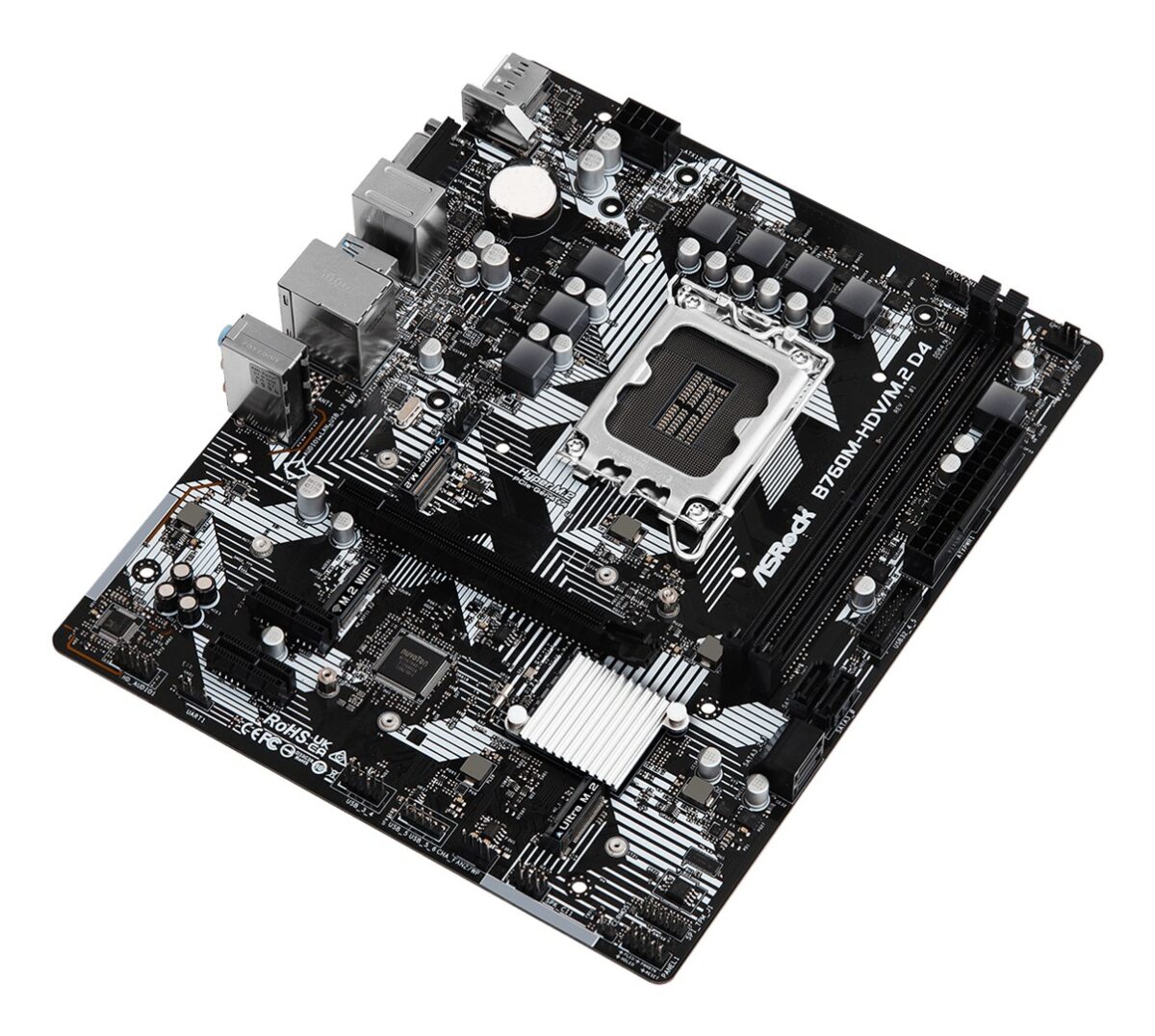 Asrock B760M-HDV/M.2 D4 Intel B760 LGA 1700 micro ATX - Image 4