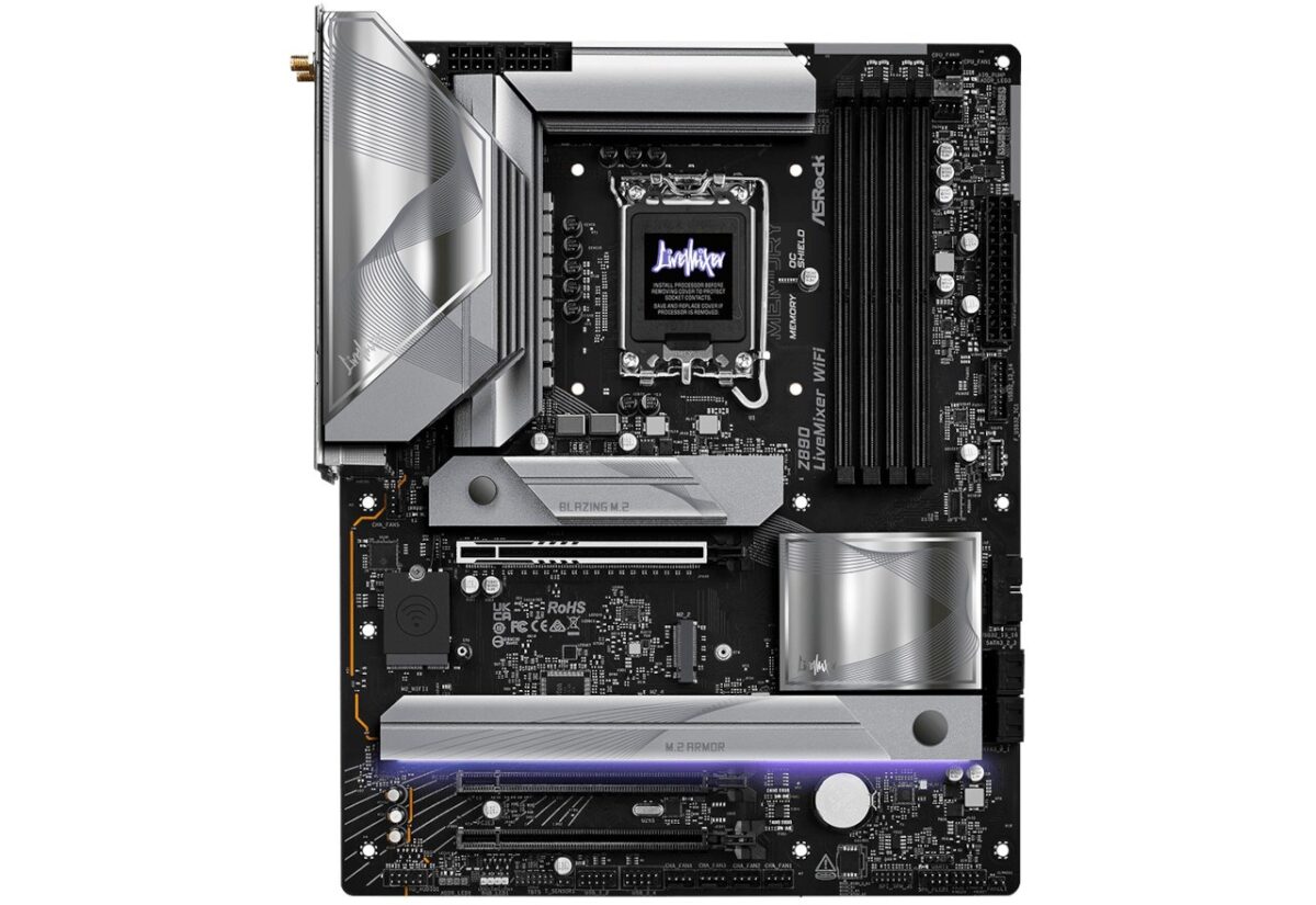 ASRock Z890 LiveMixer WiFi - Motherboard - Image 2