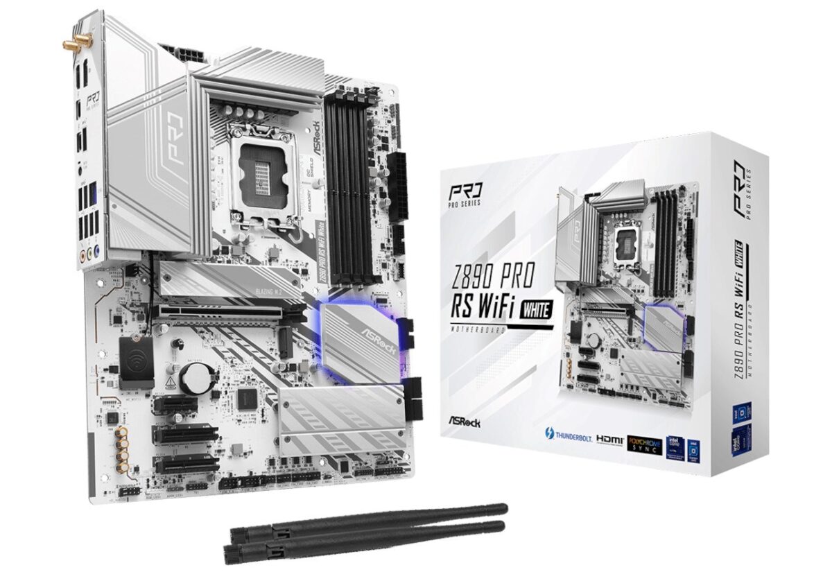 ASRock Z890 Pro RS WiFi White - Motherboard - Image 2