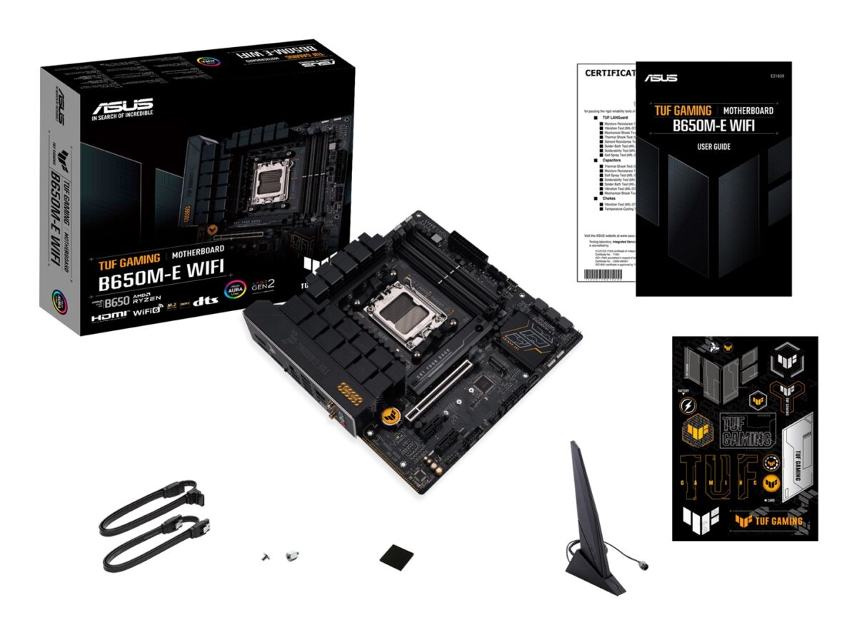 ASUS TUF GAMING B650M-E WIFI AMD B650 Socket AM5 micro ATX - Image 2
